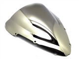 Honda Cbr 600 F4I Chrome Double Bubble Windscreen Shield 2001-2006